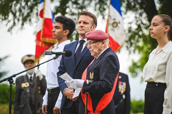 Achille Muller a lu un texte mouvant sur son histoire.