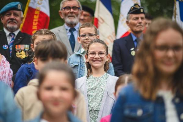 Des lves de l'cole La Claie de Plumelec